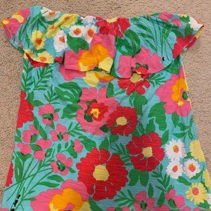 Lilly Pulitzer Wiley Tube Top- Ants on Parade, Size M